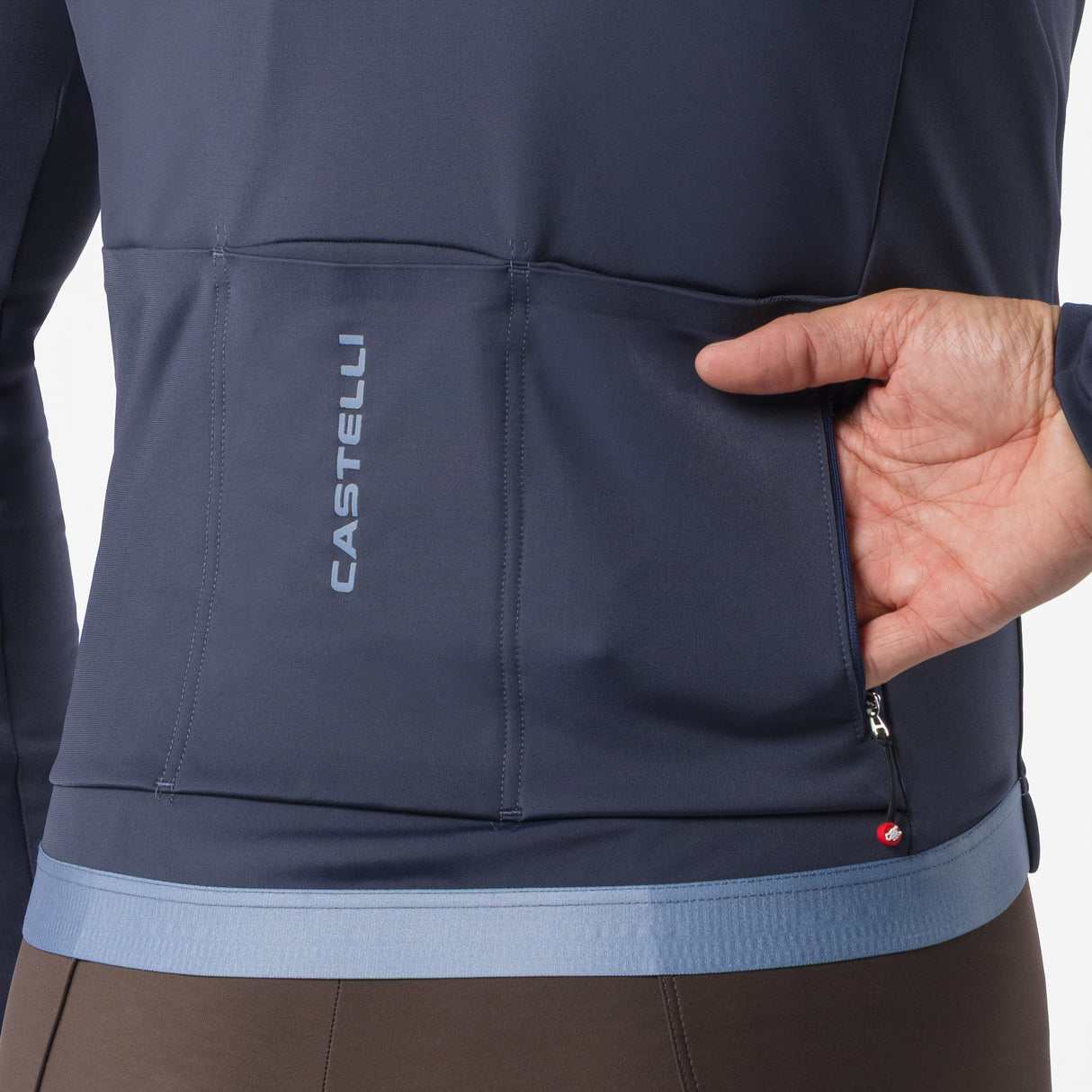 Castelli Espresso Thermal 2 long sleeved jersey - Dark blue