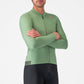Maglia maniche lunghe Castelli Espresso Thermal - Verde chiaro