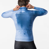 Maillot mangas largas Castelli Nebula Thermal - Azul