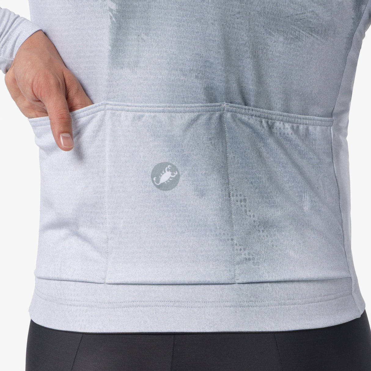 Castelli Nebula Thermal long sleeved jersey - Grey