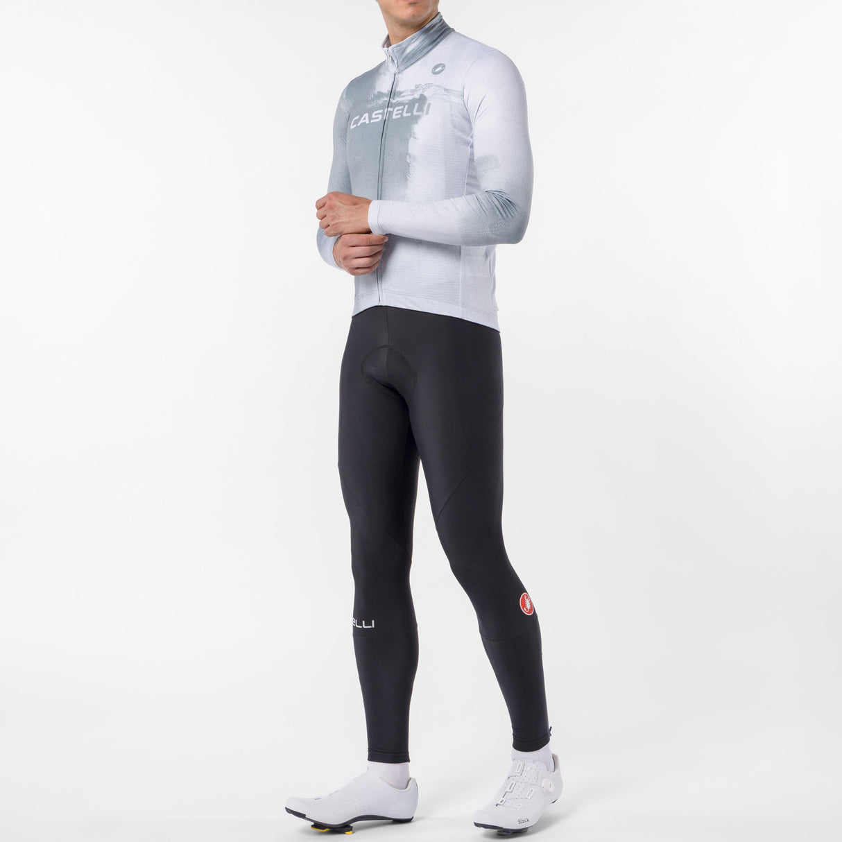 Castelli Nebula Thermal long sleeved jersey - Grey