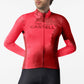 Maillot manches longues Castelli Nebula Thermal - Rouge