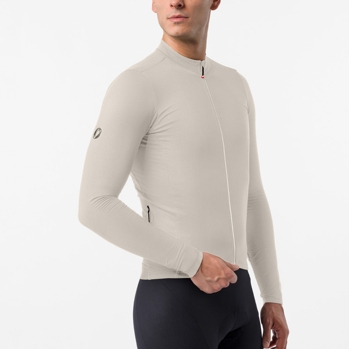 Castelli Thermowoven long sleeves jersey - Beige