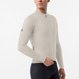 Castelli Thermowoven long sleeves jersey - Beige