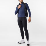 Castelli Thermowoven long sleeves jersey - Blue