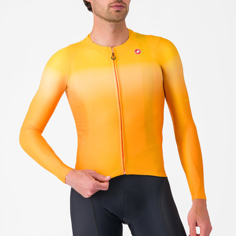 Castelli UPF langarmtrikot - Orange