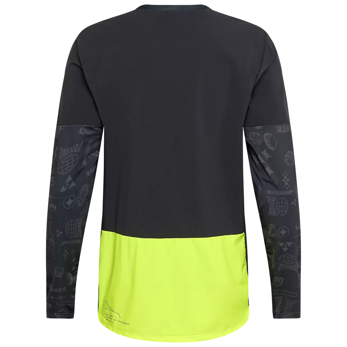 Maglia maniche lunghe Fox Defend Thermal Lunar - Nero giallo Fox