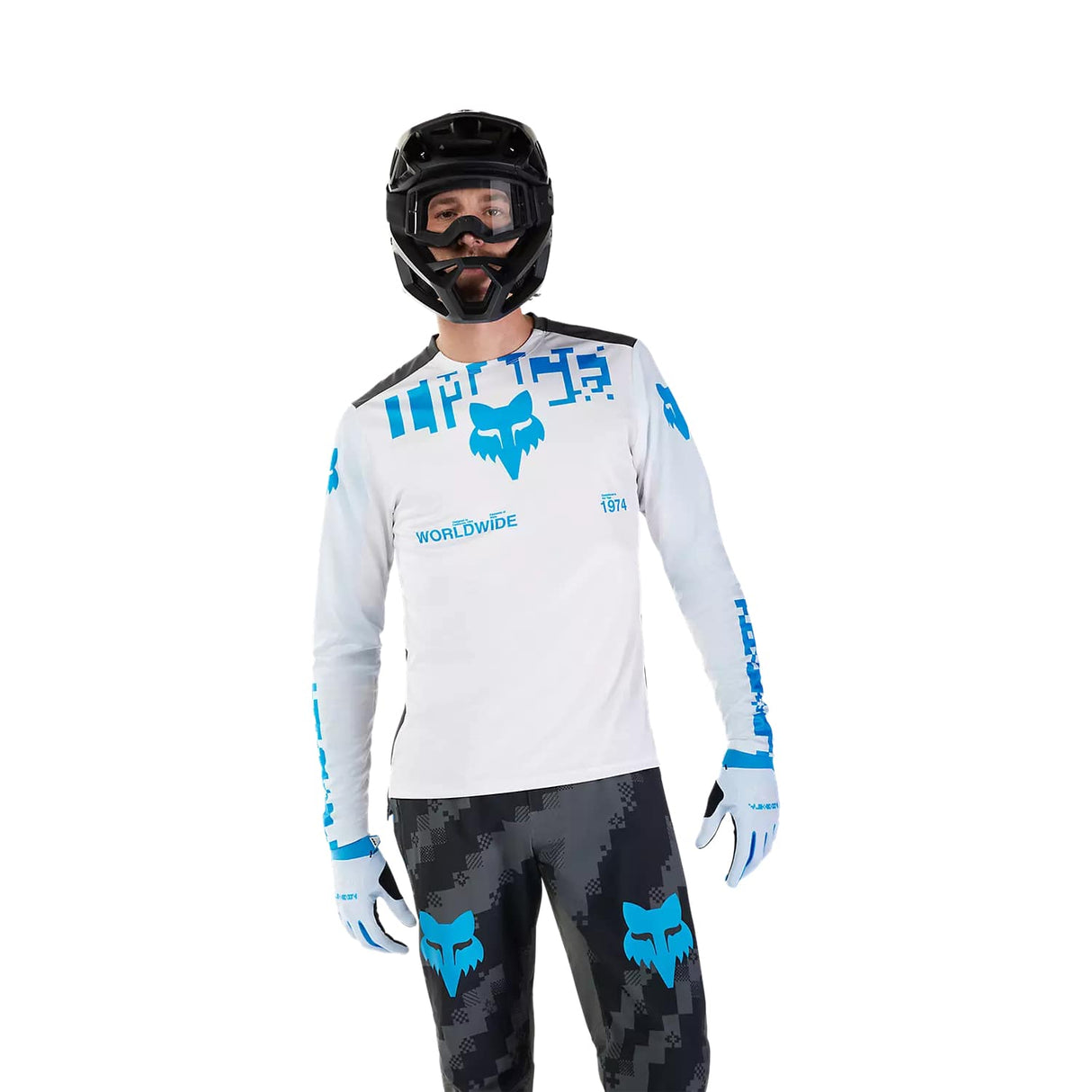 Maglia maniche lunghe Fox Ranger Digi Image - Bianco Fox