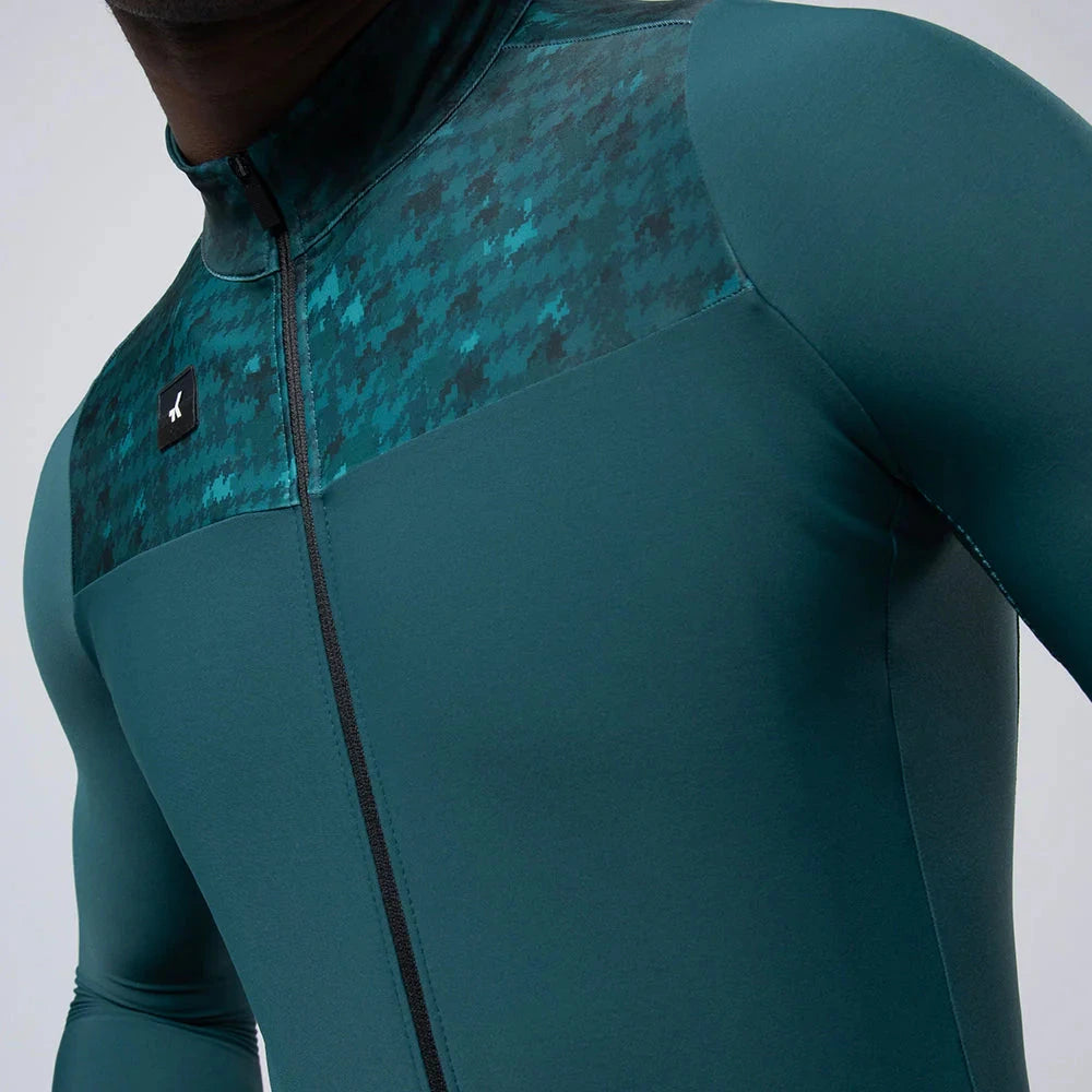Maglia maniche lunghe Gobik Hyder Blend 2.0 Sunken - Verde Gobik