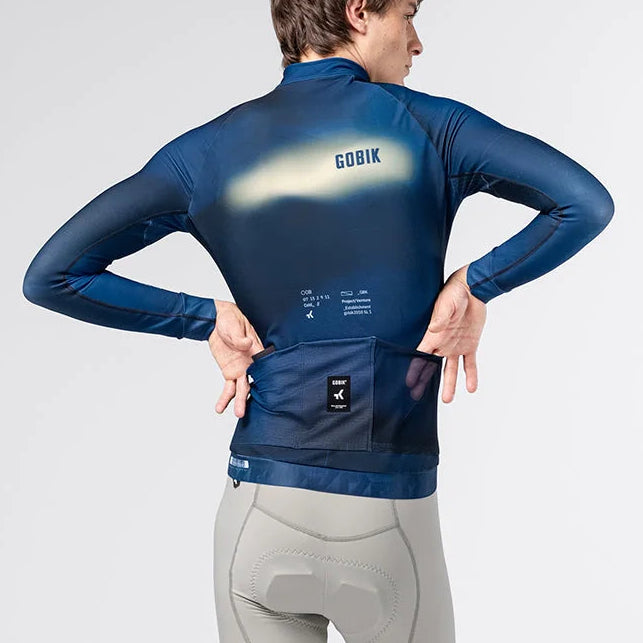 Maglia maniche lunghe Gobik Hyder Royal - Blu