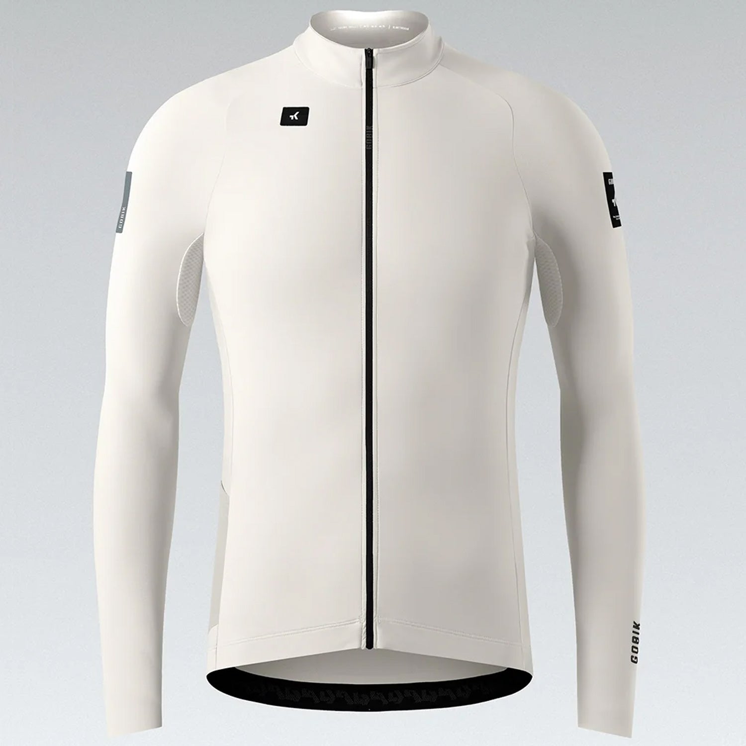 Maillot manches longues Gobik Pacer Solid 2.0 Crepe - Beige
