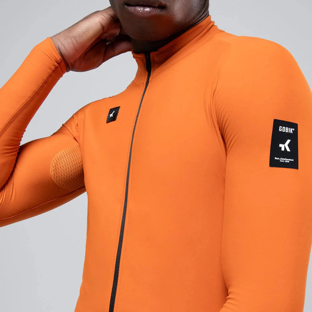 Maglia maniche lunghe Gobik Pacer Solid 2.0 Thai - Arancio Gobik