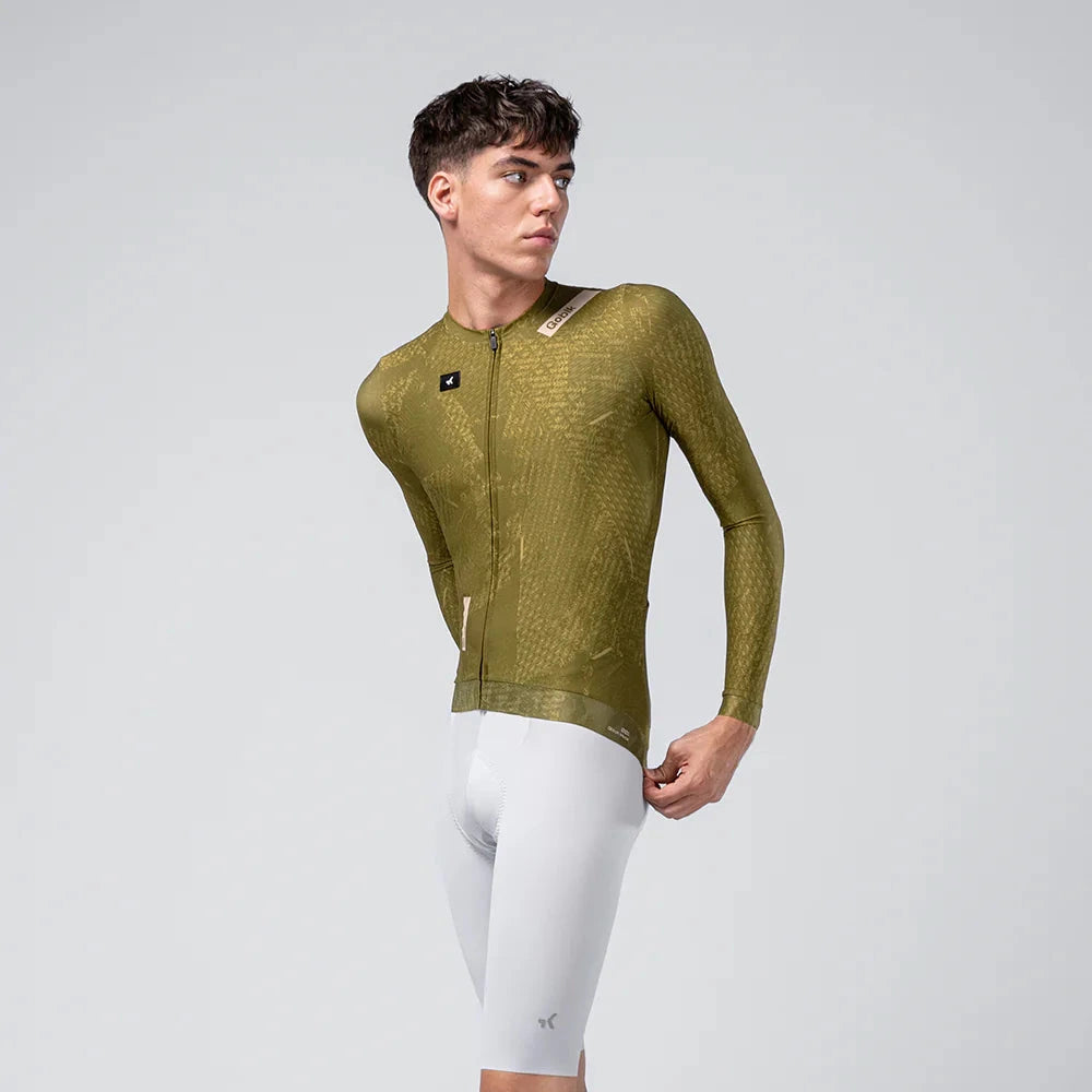 Maillot manches longues Gobik Vanquish Data - Marron