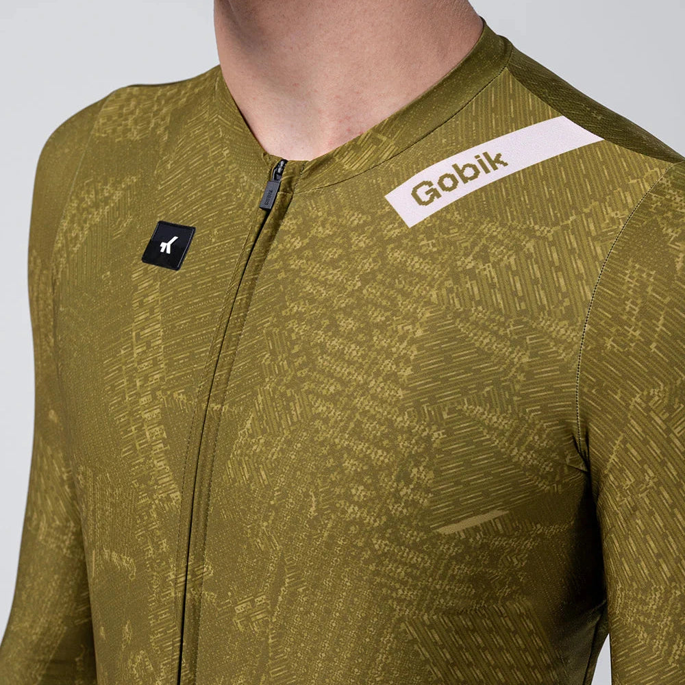 Maillot manches longues Gobik Vanquish Data - Marron