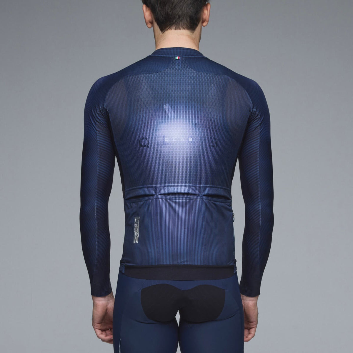 Jersey long-sleeve Gregarius Hybrid Light QLAB - Blue