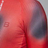 Maglia maniche lunghe Gregarius Hybrid Light QLAB - Rosso Q36.5