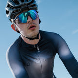 Jersey long-sleeve Gregarius Hybrid Light QLAB - Blue