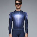Jersey long-sleeve Gregarius Hybrid Light QLAB - Blue