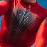 Maglia maniche lunghe Gregarius Hybrid Light QLAB - Rosso Q36.5