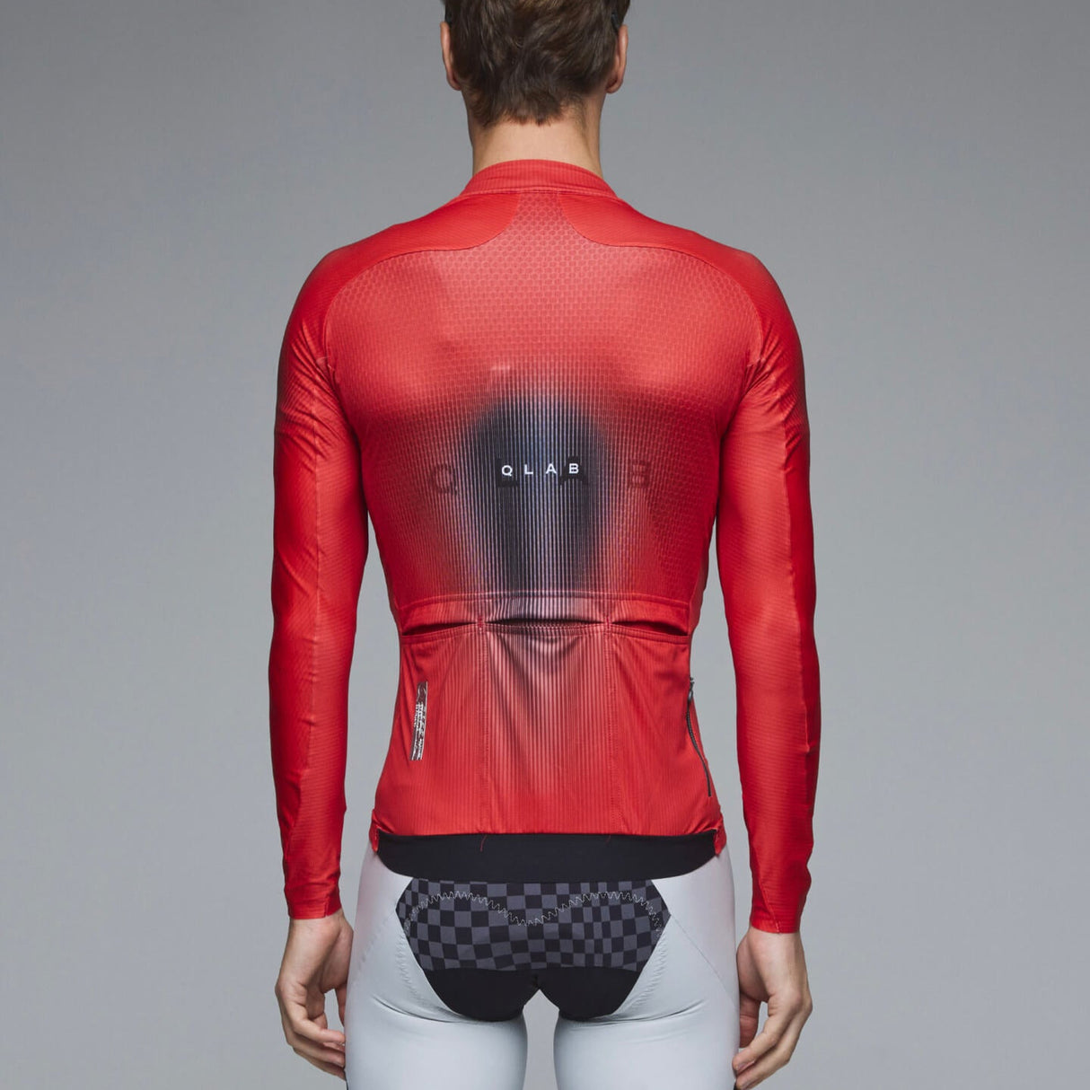Maglia maniche lunghe Gregarius Hybrid Light QLAB - Rosso Q36.5