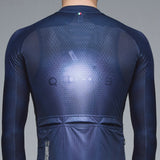 Jersey long-sleeve Gregarius Hybrid Light QLAB - Blue