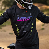 Maillot mangas largas Leatt btt Gravity 4.0 - Negro