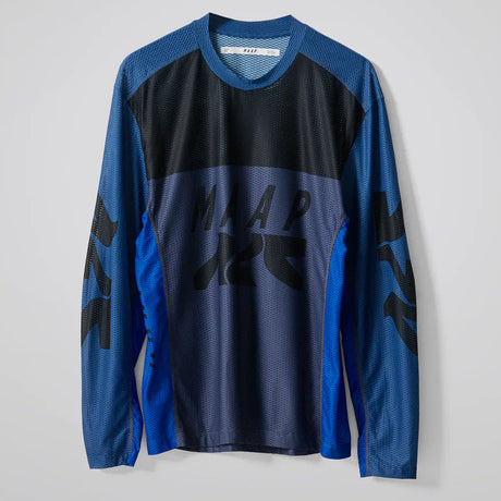 Maglia maniche lunghe Maap Alt Road Air Mesh - Blu Maap