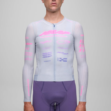 Maillot manches longues Maap Beta Pro Aero - Bleu clair