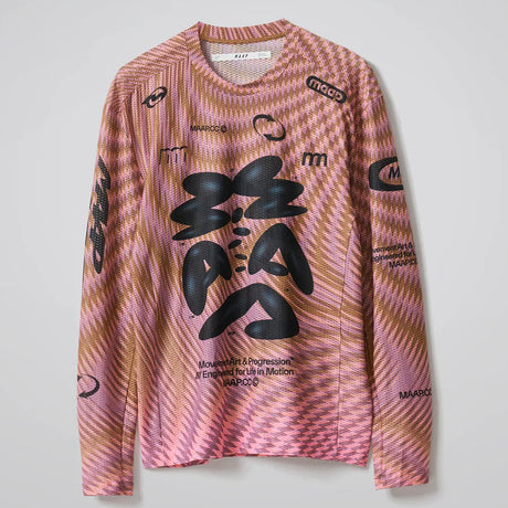 Maglia maniche lunghe Maap Spectrum Air - Rosa Maap