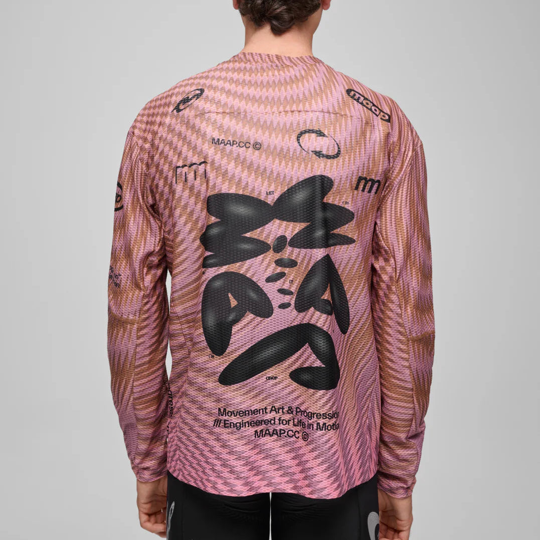 Maillot manches longues Maap Spectrum Air - Rose