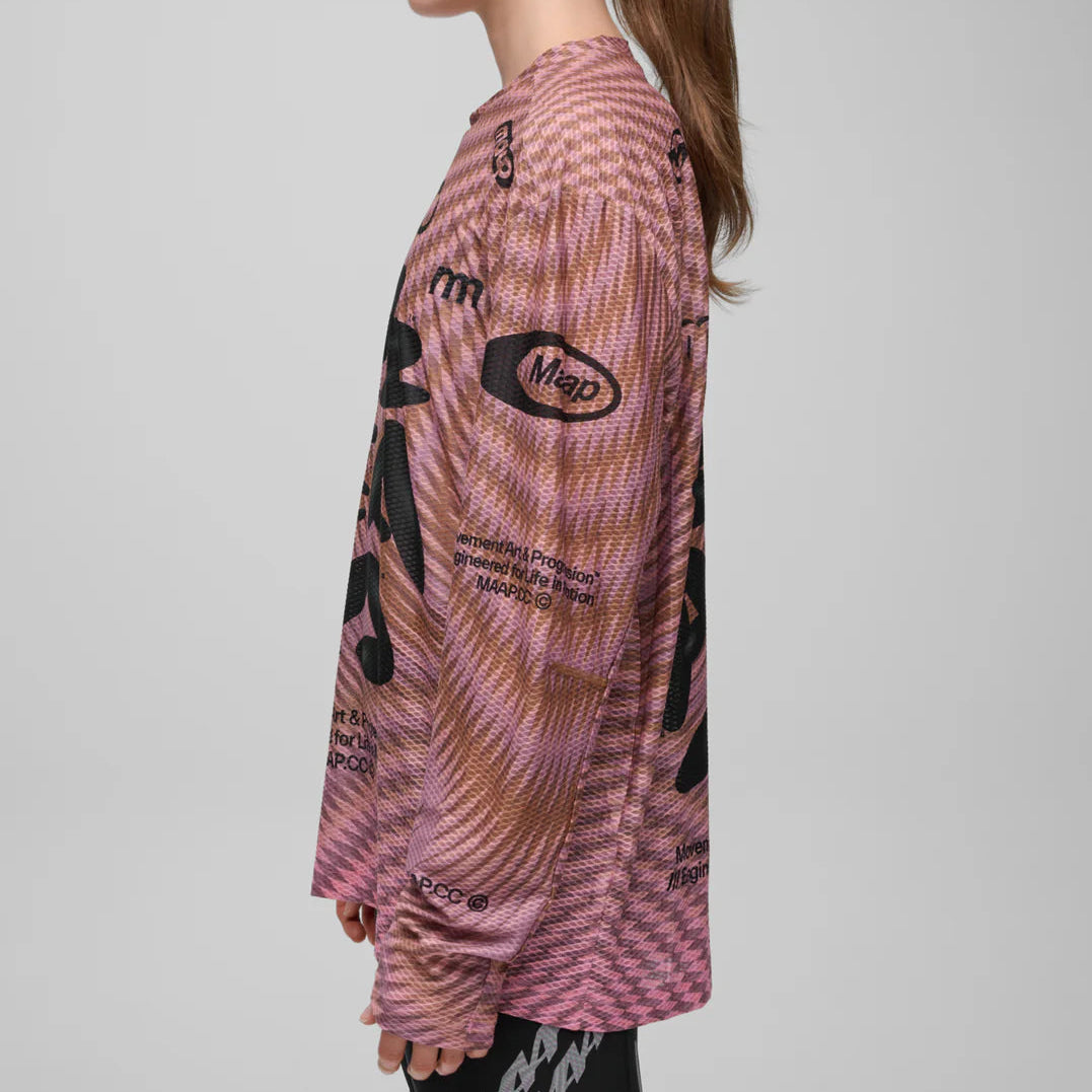 Maillot manches longues Maap Spectrum Air - Rose