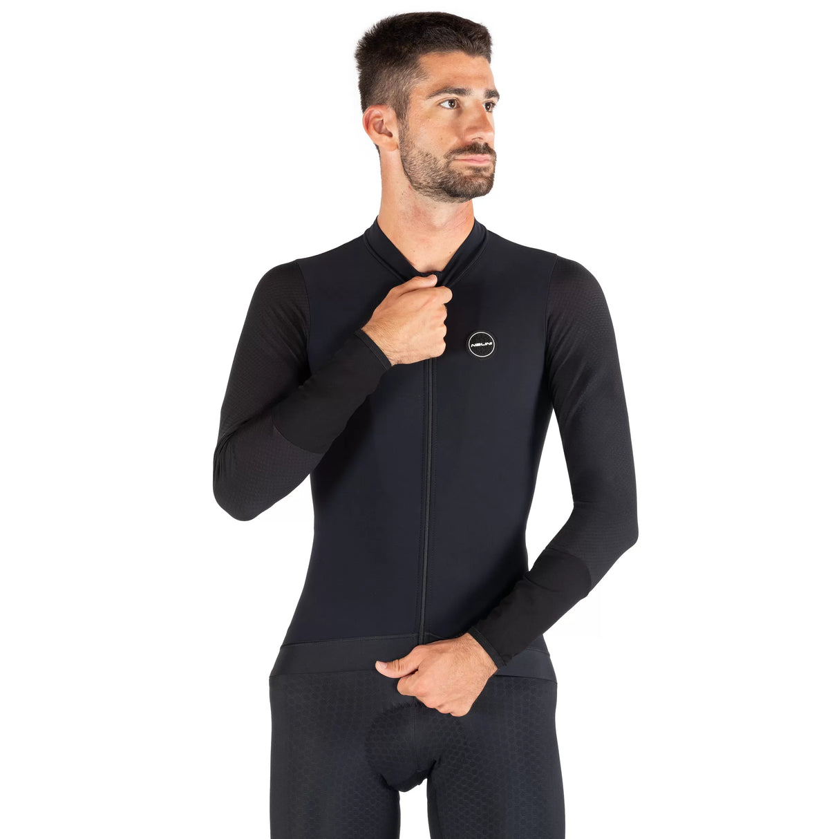 Maglia maniche lunghe Nalini Ergo Warm - Noir Nalini
