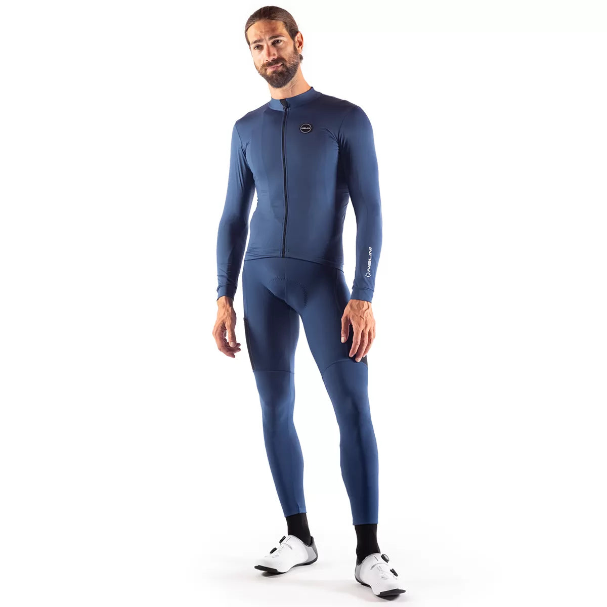 Maglia maniche lunghe Nalini Light Wrap J - Blu Nalini