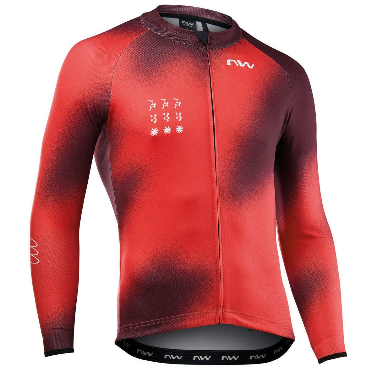 Northwave Blade long sleeves jersey - Red