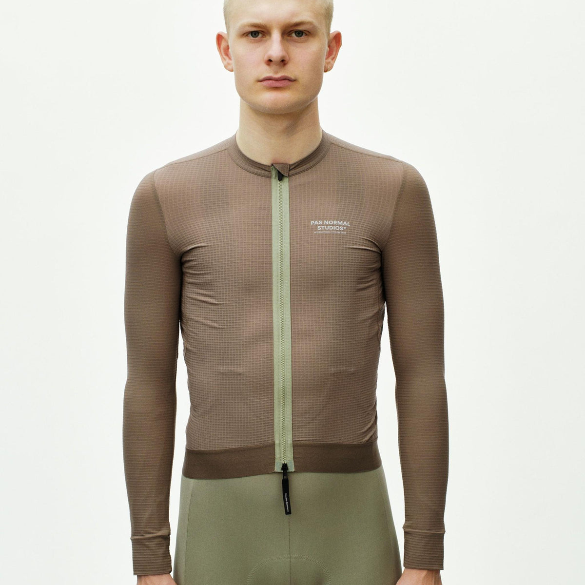 Langarmtrikot Pas Normal Studios Escapism - Stone Brown