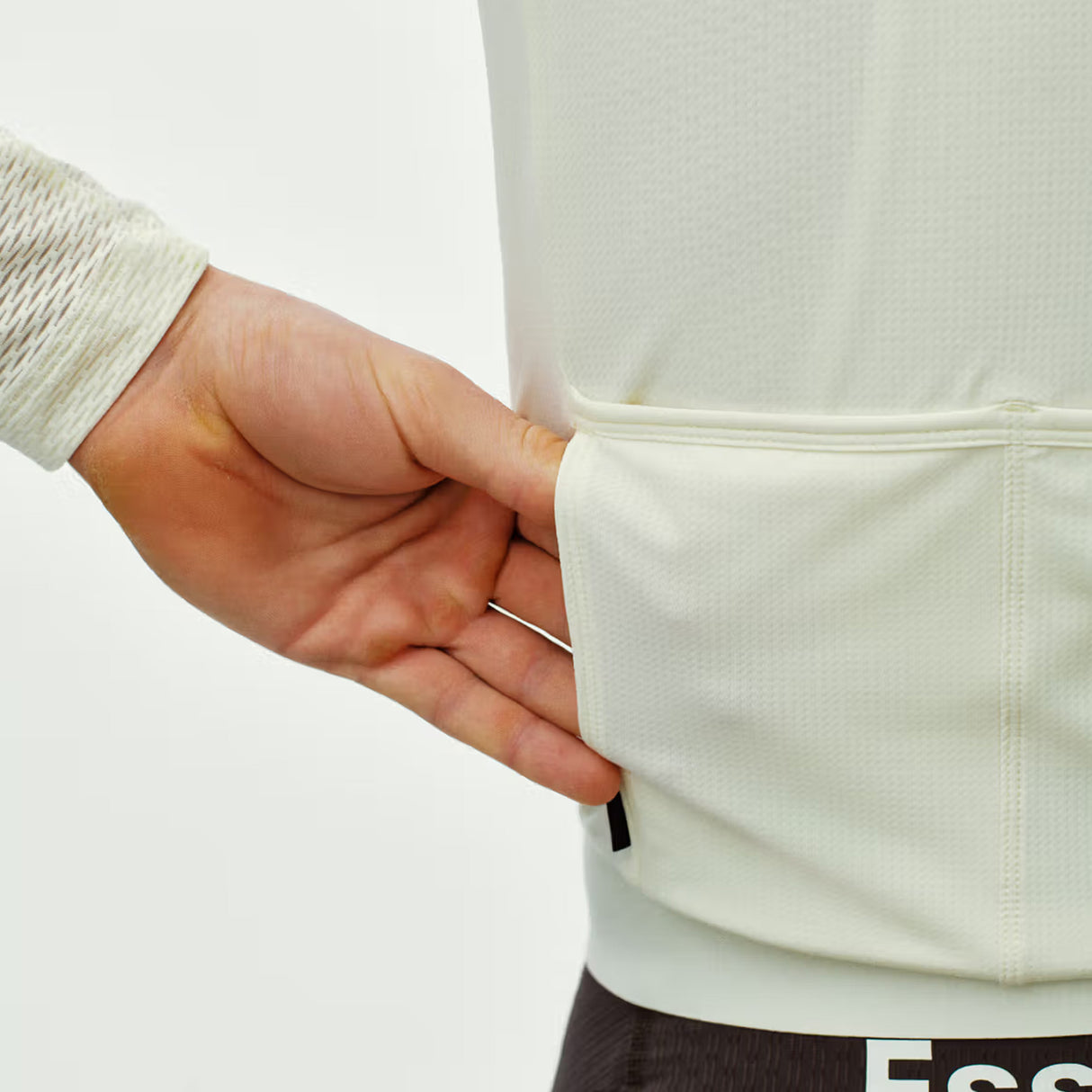 Maglia maniche lunghe Pas Normal Studios Essential Light - Bianco Pas Normal Studios