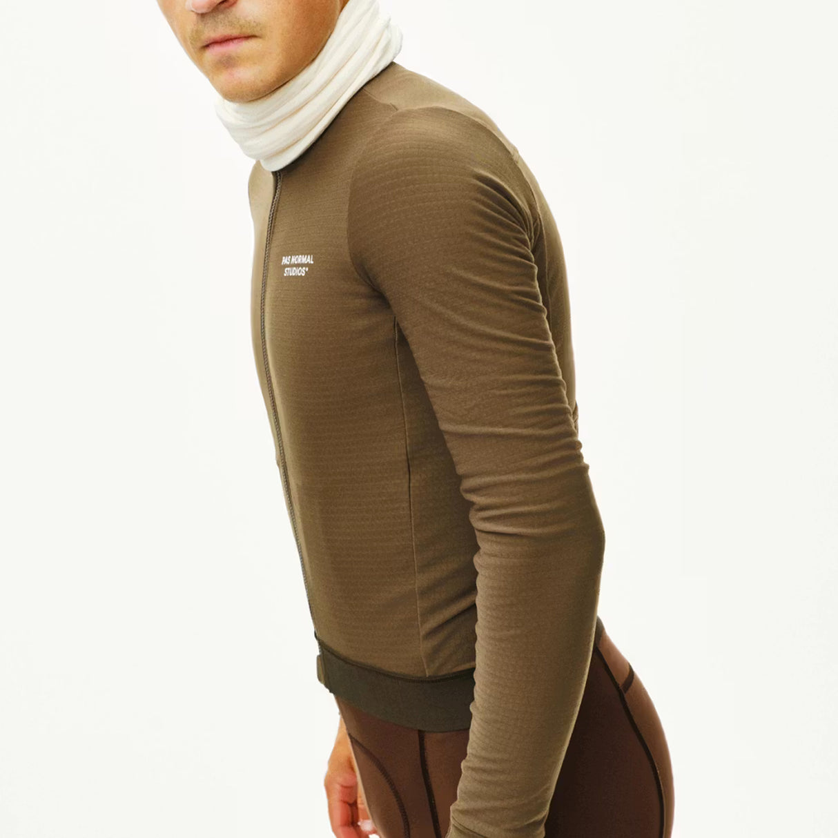 Maglia maniche lunghe Pas Normal Studios Essential - Marrone Pas Normal Studios