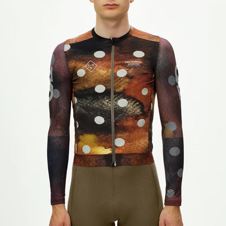 Maillot à manches longues Pas Normal Studios T.K.O. Essential Light - Marron