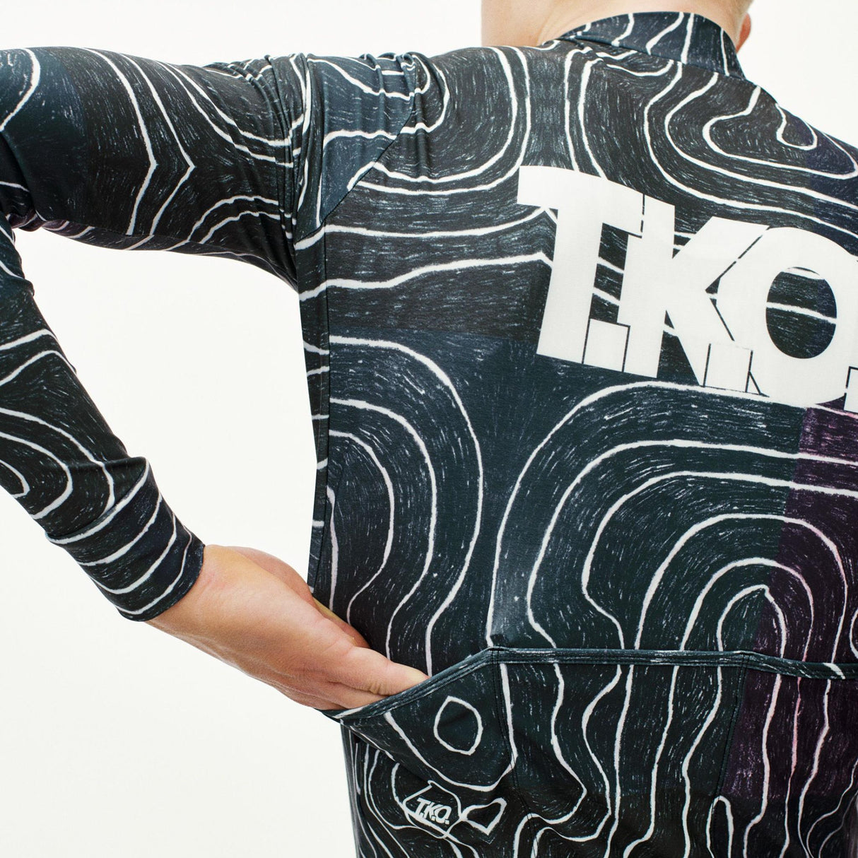 Maglia maniche lunghe Pas Normal Studios T.K.O. Mechanism - Black Multi Pas Normal Studios