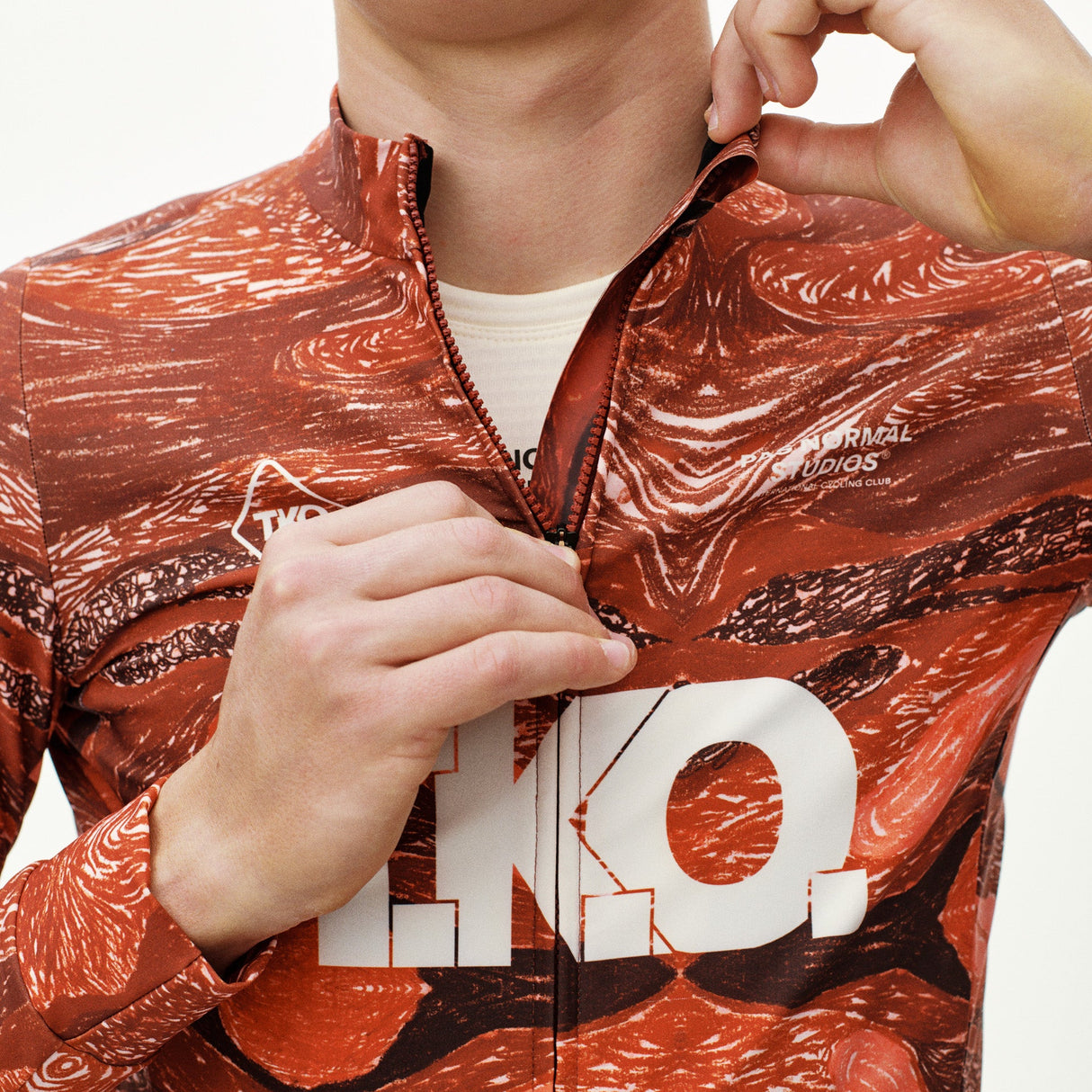 Maglia maniche lunghe Pas Normal Studios T.K.O. Woven - Rosso Pas Normal Studios
