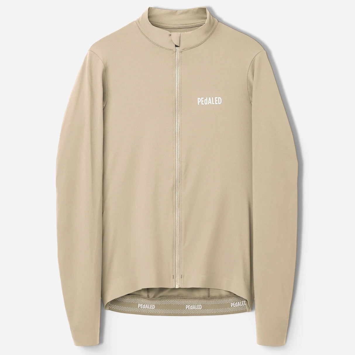 Maglia maniche lunghe Pedaled Element - Beige PEdALED