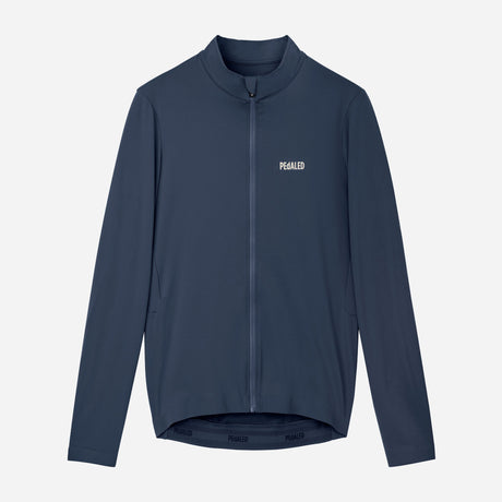 Maglia maniche lunghe Pedaled Element - Blu notte PEdALED