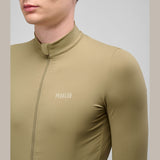 Maglia maniche lunghe Pedaled Element - Kaki PEdALED