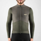 Maglia maniche lunghe Pedaled Odyssey Windblock Merino - Grigio PEdALED