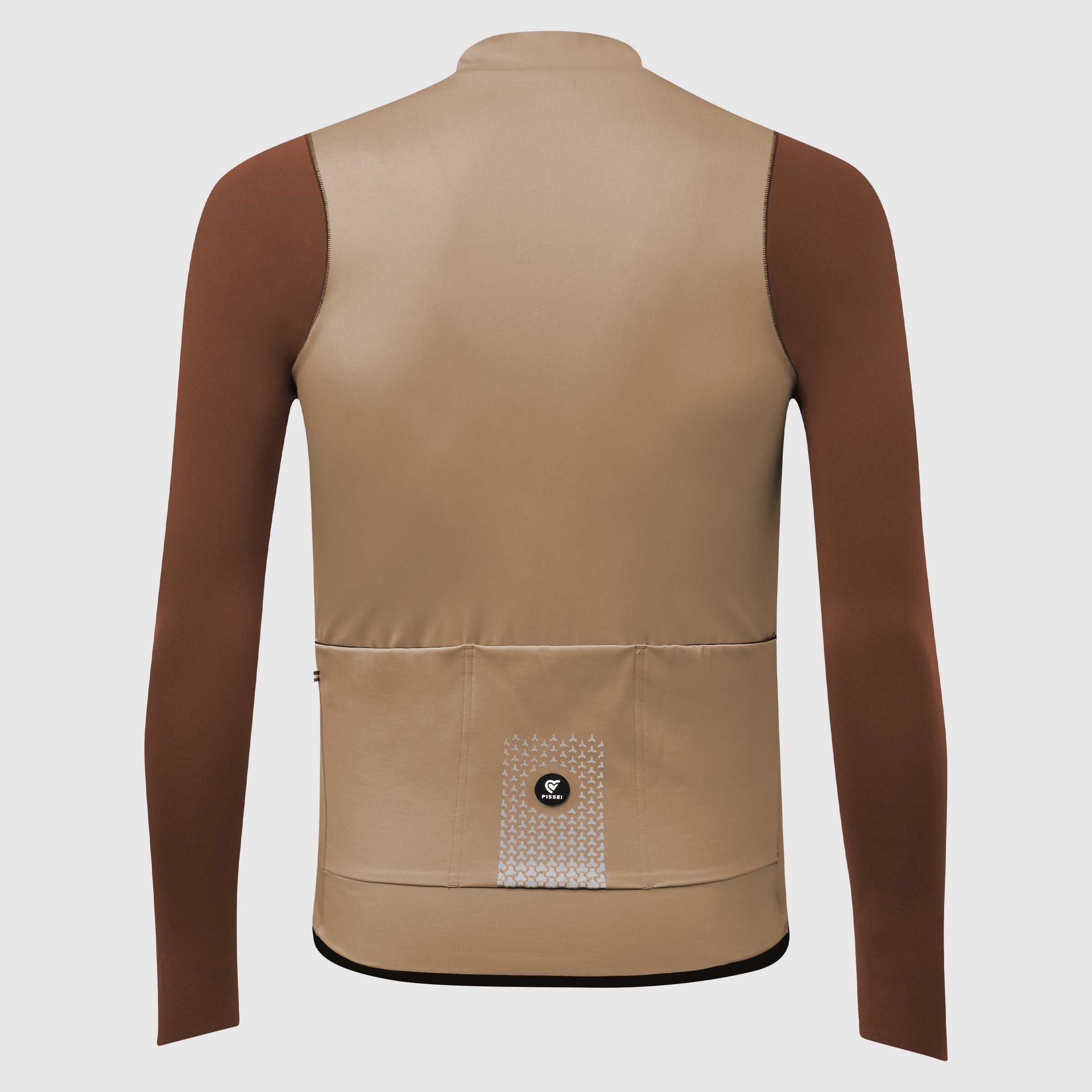 Pissei Primapelle Bicolor Langarmtrikot - Argilla espresso