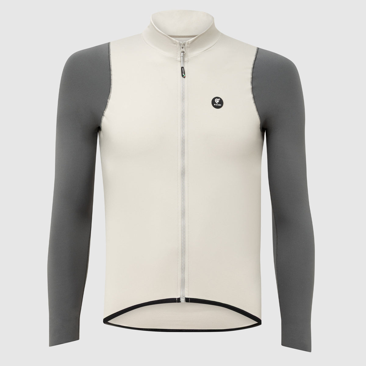 Langarmtrikot Pissei Primapelle Bicolor - Grau Pissei
