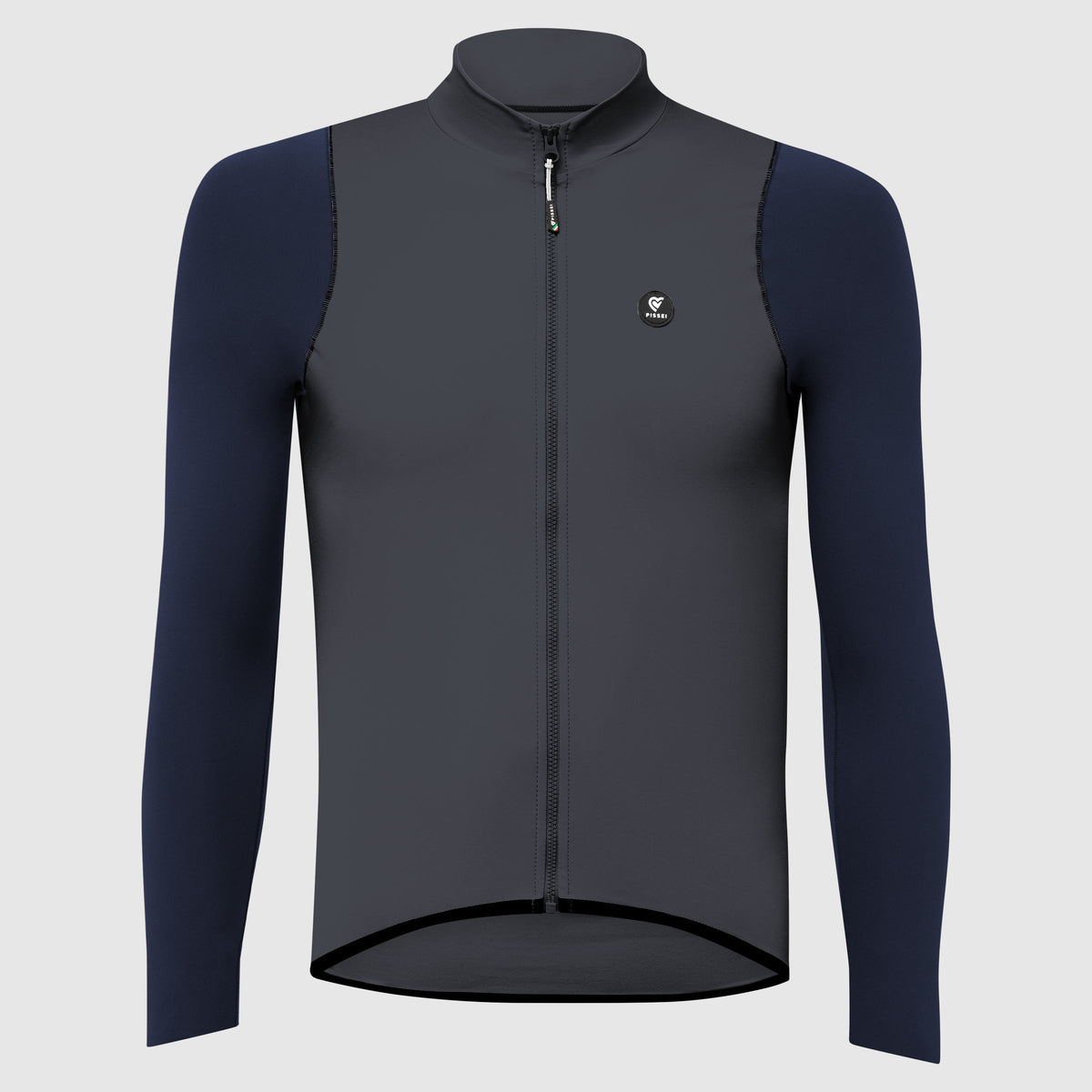 Pissei Primapelle Bicolor Langarmtrikot - Grau blau