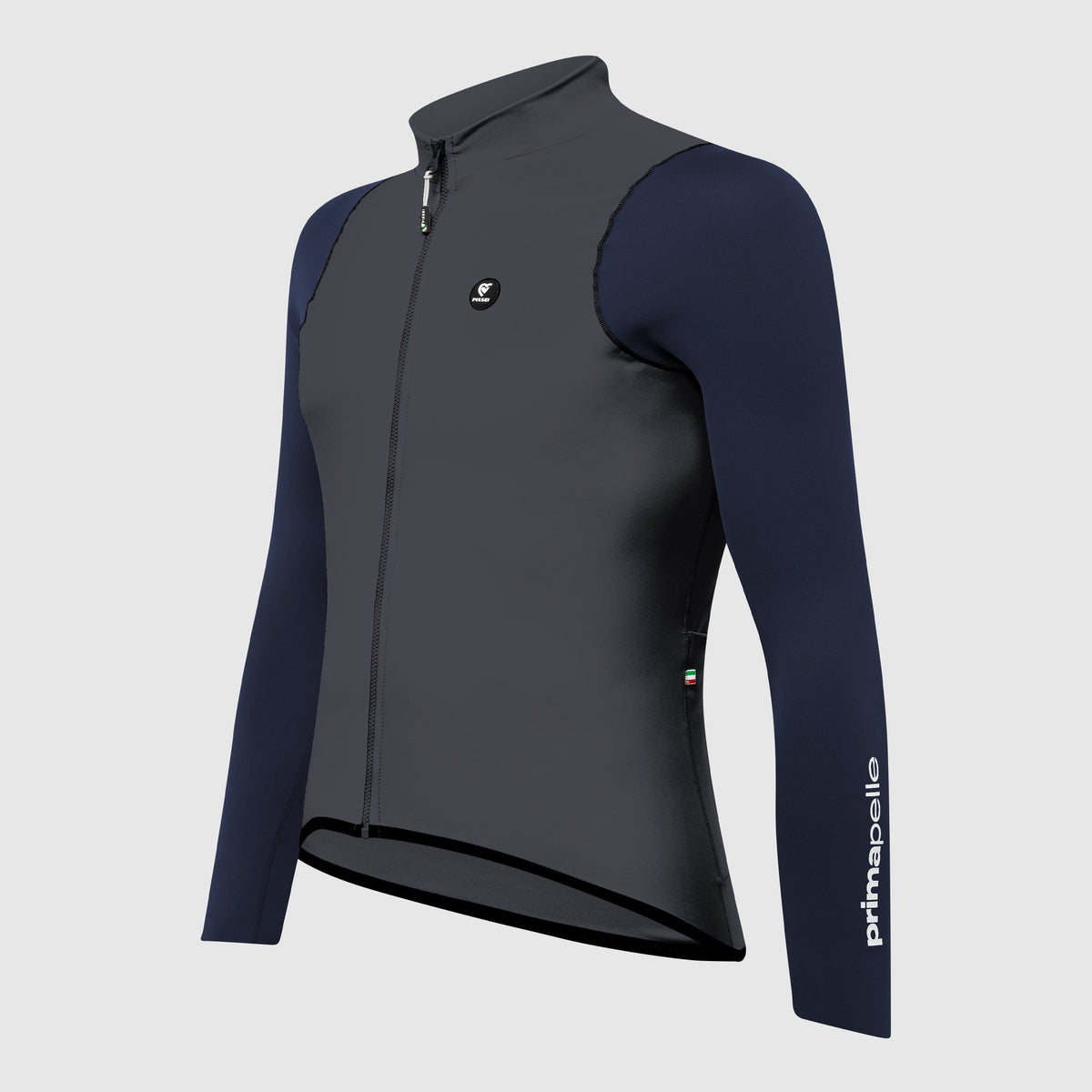 Maillot de manga larga Pissei Primapelle Bicolor - Gris azul