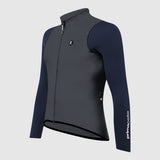 Maillot de manga larga Pissei Primapelle Bicolor - Gris azul