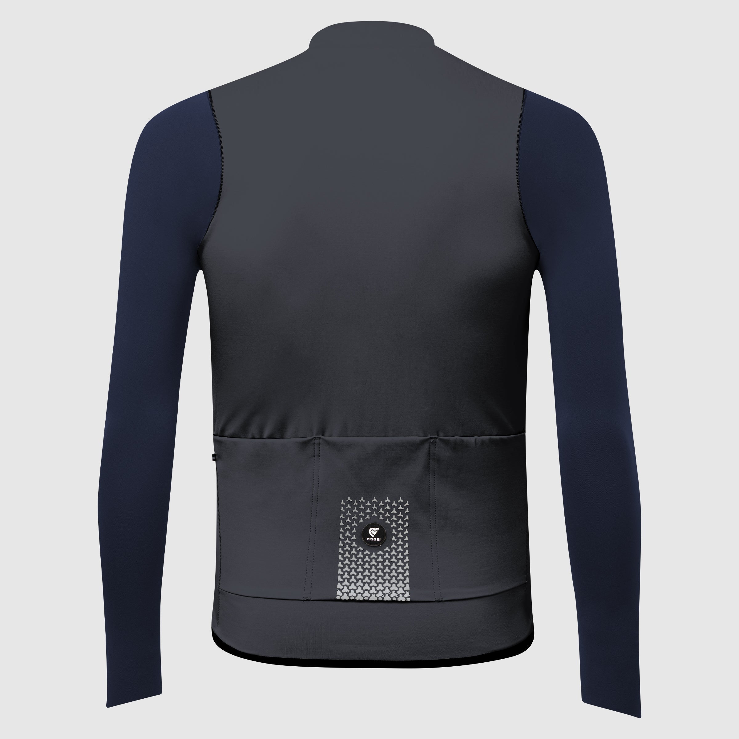 Pissei Primapelle Bicolor Langarmtrikot - Grau blau